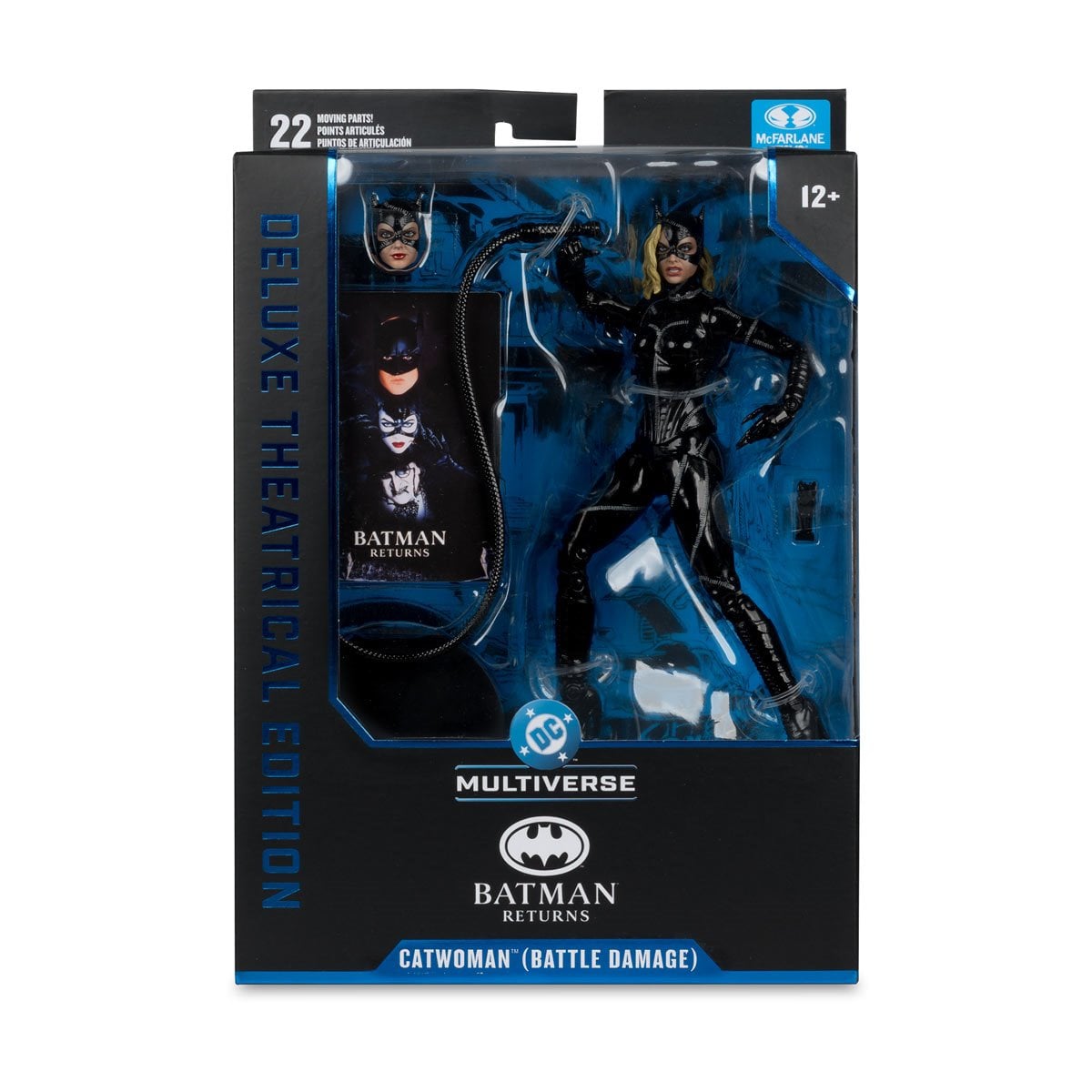 McFarlane DC Multiverse Deluxe Theatrical Edition Wave 5 Batman Returns Battle Damaged Catwoman 7-Inch Scale Action Figure