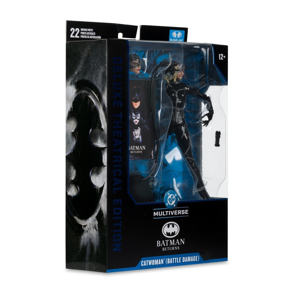 McFarlane DC Multiverse Deluxe Theatrical Edition Wave 5 Batman Returns Battle Damaged Catwoman 7-Inch Scale Action Figure