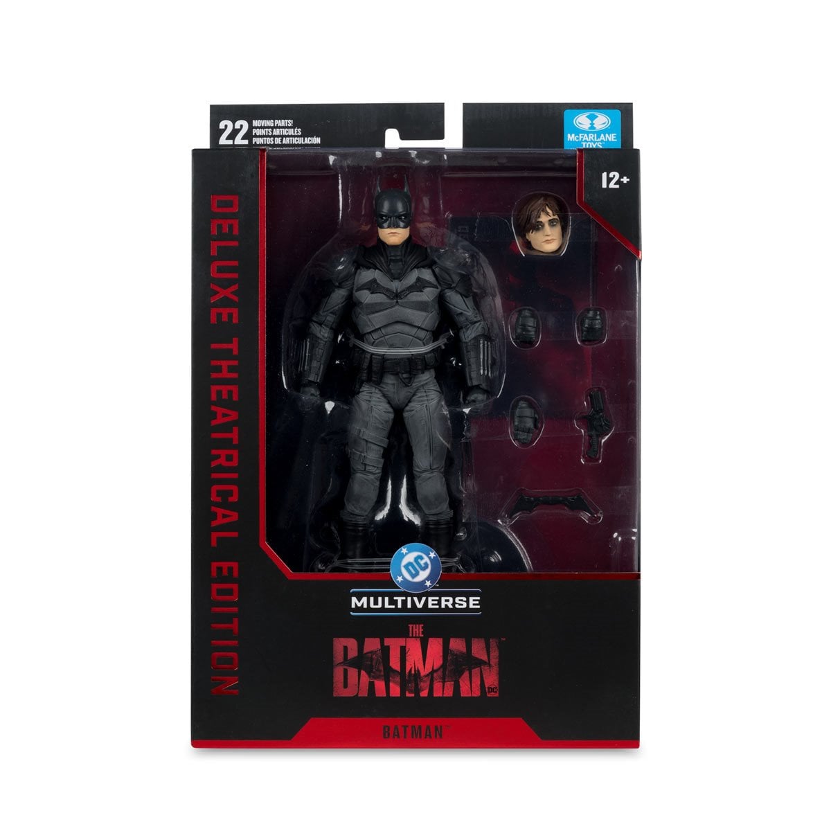 McFarlane DC Multiverse Deluxe Theatrical Edition Wave 5 The Batman 2022 Batman 7-Inch Scale Action Figure