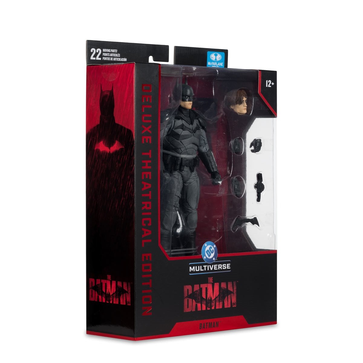 McFarlane DC Multiverse Deluxe Theatrical Edition Wave 5 The Batman 2022 Batman 7-Inch Scale Action Figure
