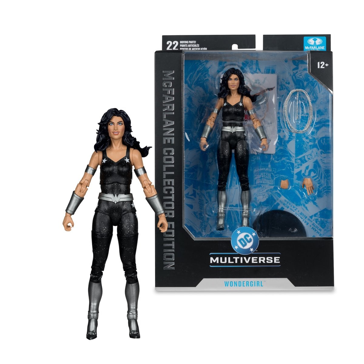 McFarlane Collector Edition Wave 16 Wonder Girl DC Classic #66 (Platinum Edition Chase) 7-Inch Scale Action Figure