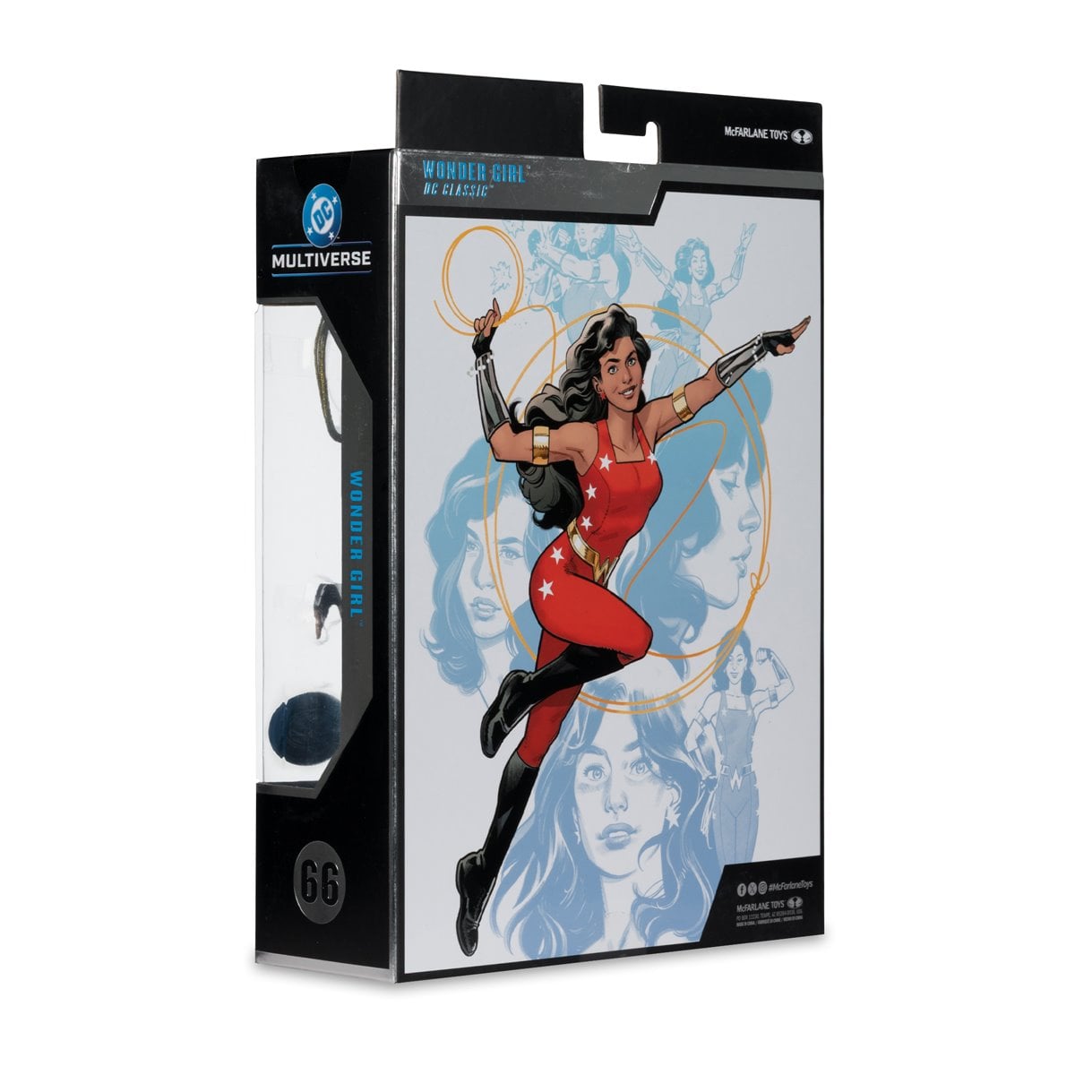 McFarlane Collector Edition Wave 16 Wonder Girl DC Classic #66 (Platinum Edition Chase) 7-Inch Scale Action Figure