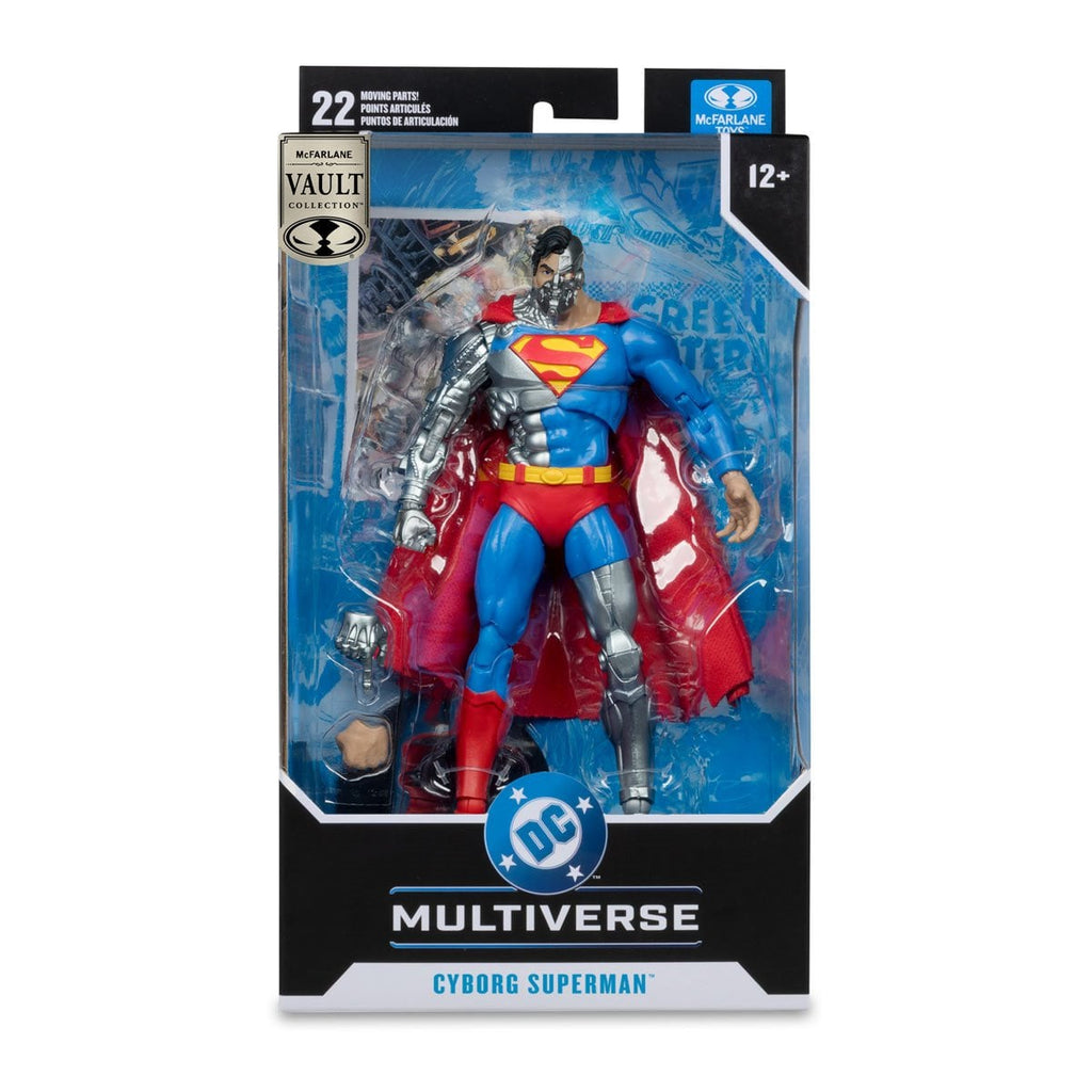 DC Multiverse McFarlane Vault Collection Wave 2 Cyborg Superman Revenge of the Green Lanterns 7-Inch Scale Action Figure