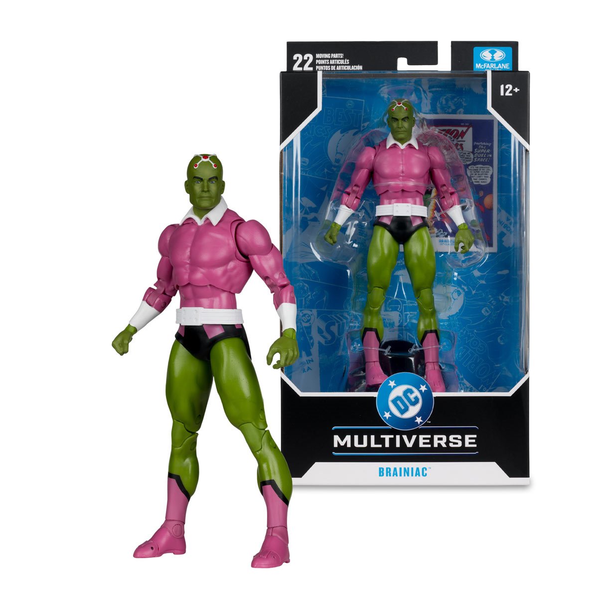 McFarlane DC Multiverse Wave 30 Brainiac Classic 7-Inch Scale Action Figure