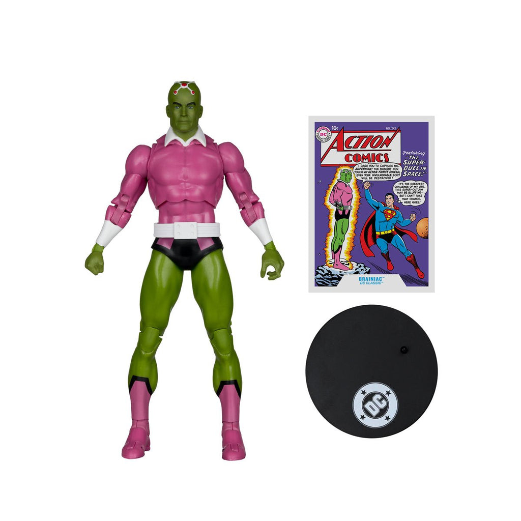 McFarlane DC Multiverse Wave 30 Brainiac Classic 7-Inch Scale Action Figure