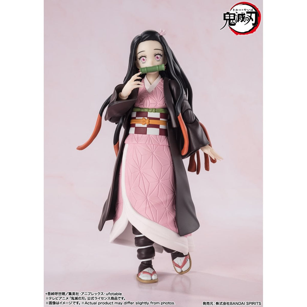 S.H.Figuarts Demon Slayer: Kimetsu No Yaiba Nezuko Kamado Action Figure - Reissue