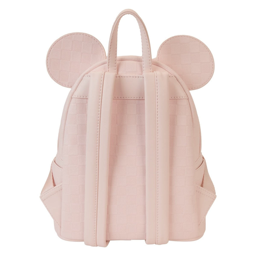 Loungefly Disney Minnie Ear Checkerboard Mini Backpack