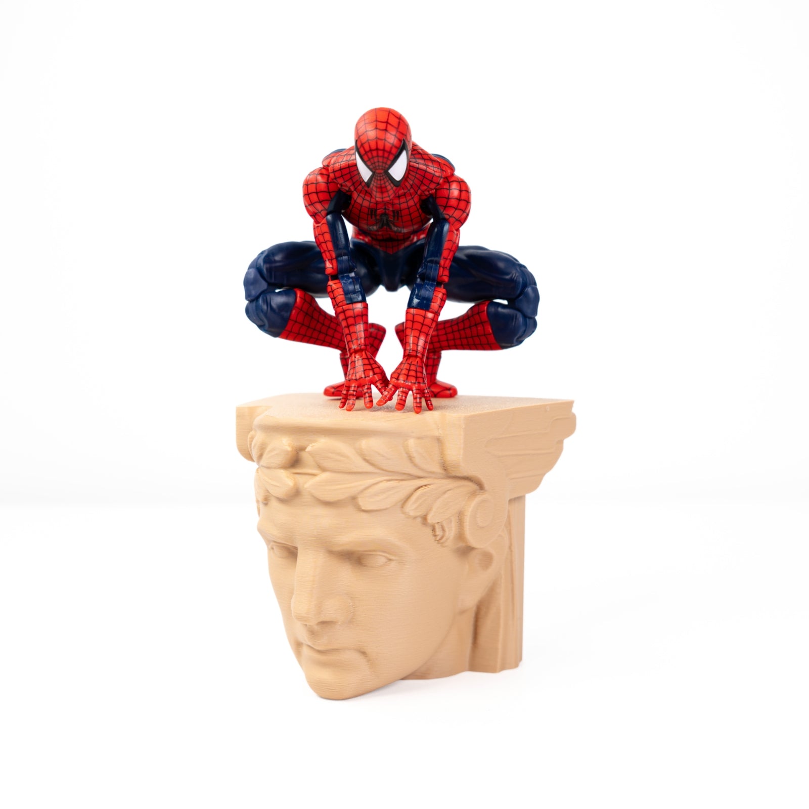 Materialize 3D Guardian Head Display Stand Action Figure Accessory