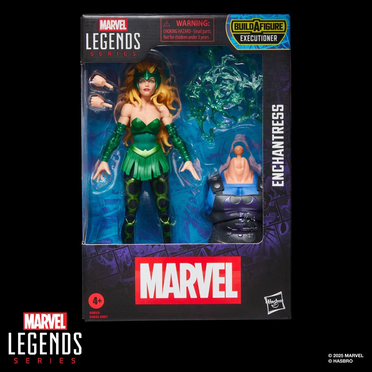 Marvel Legends Series Enchantress 6-Inch Action Figure (Executioner Build-A-Figure)