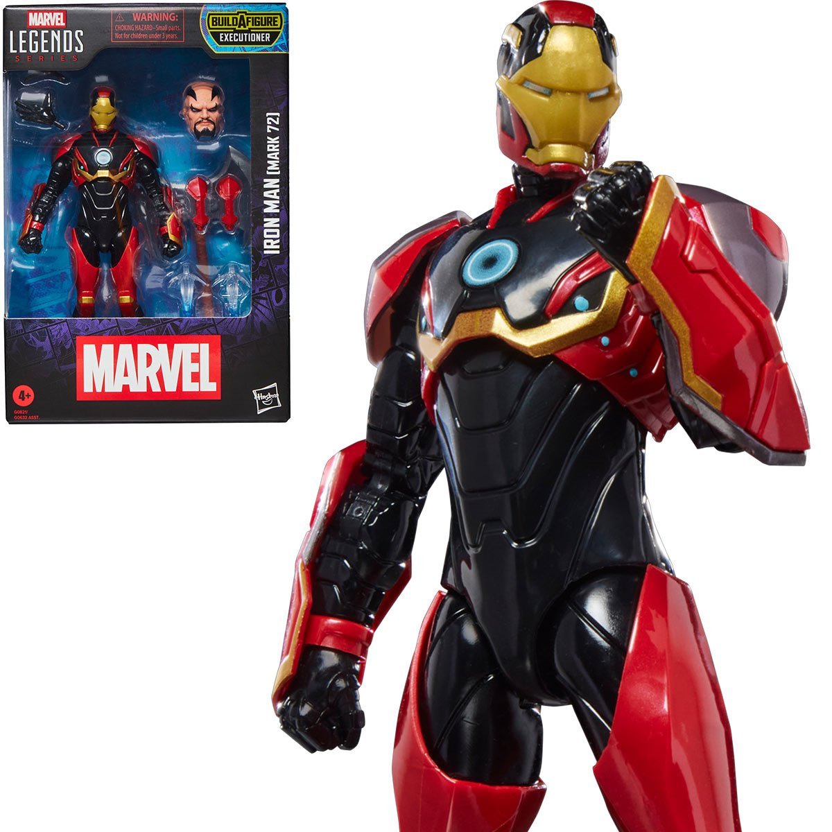 Marvel Legends Series Iron Man (Mark 72) 6-Inch Action Figure (Executioner Build-A-Figure)