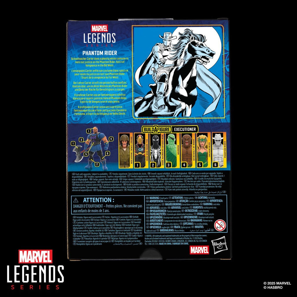 Marvel Legends Series Phantom Rider 6-Inch Action Figure (Executioner Build-A-Figure)