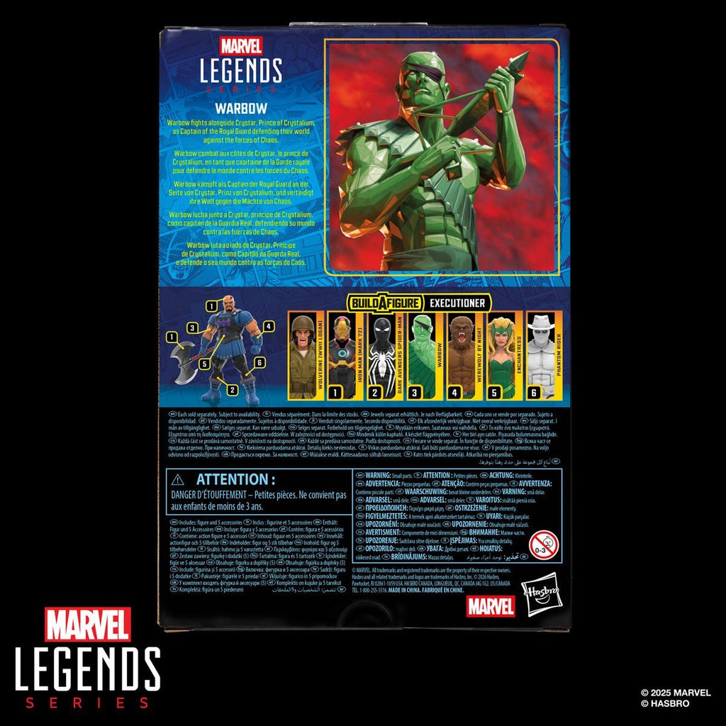 Marvel Legends Series Warbow 6-Inch Action Figure (Executioner Build-A-Figure)