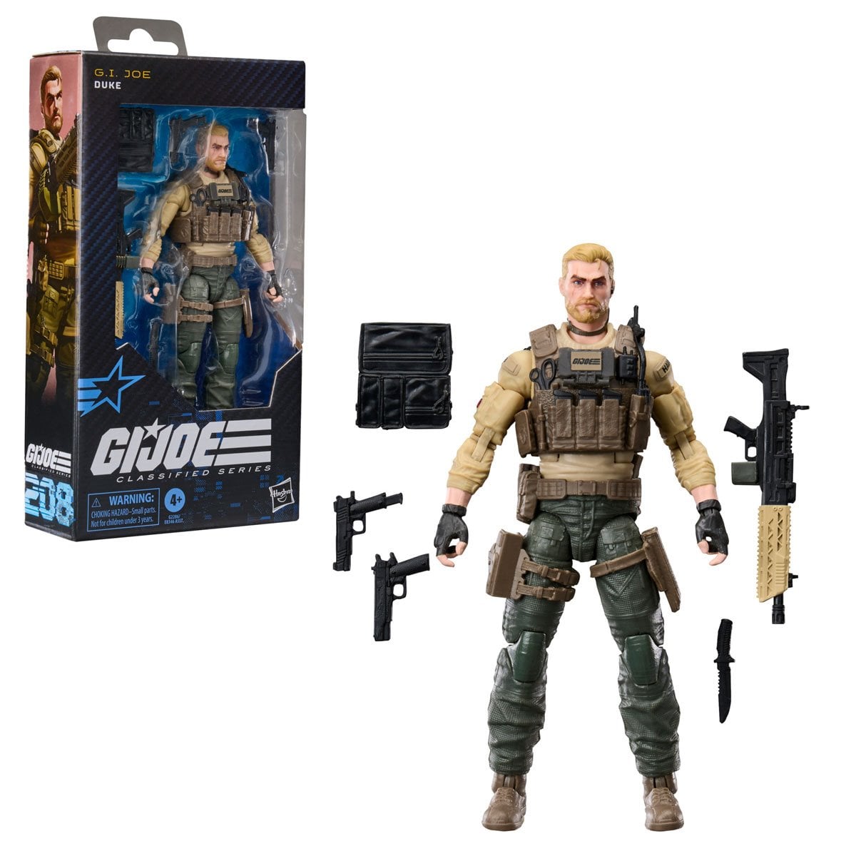 G.I. Joe Classified Series 208 Duke 6-Inch Action Figure