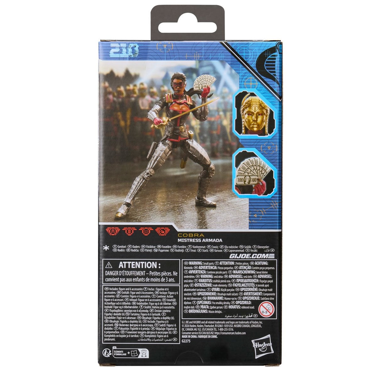 G.I. Joe Classified Series 210 Mistress Armada 6-Inch Action Figure