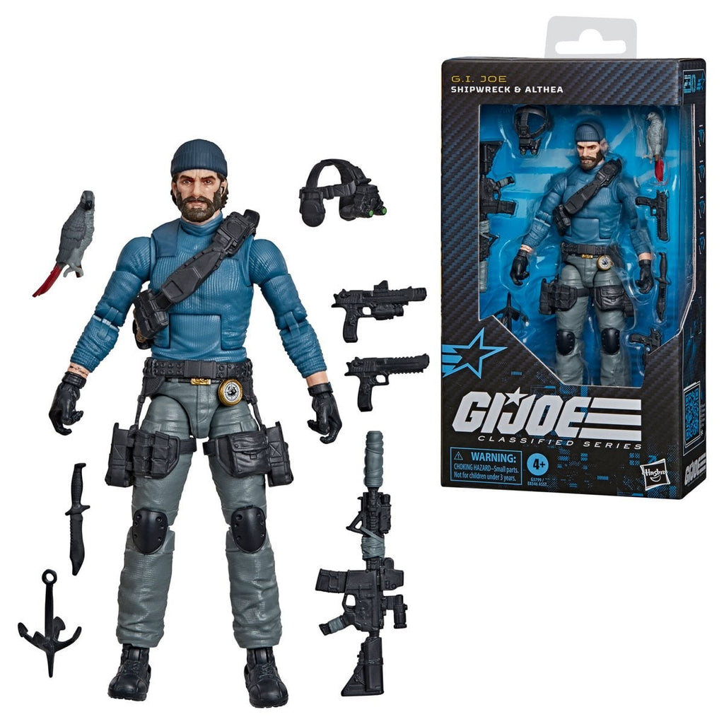 G.I. Joe Classified Series 230 Shipwreck and Althea 6-Inch Action Figure