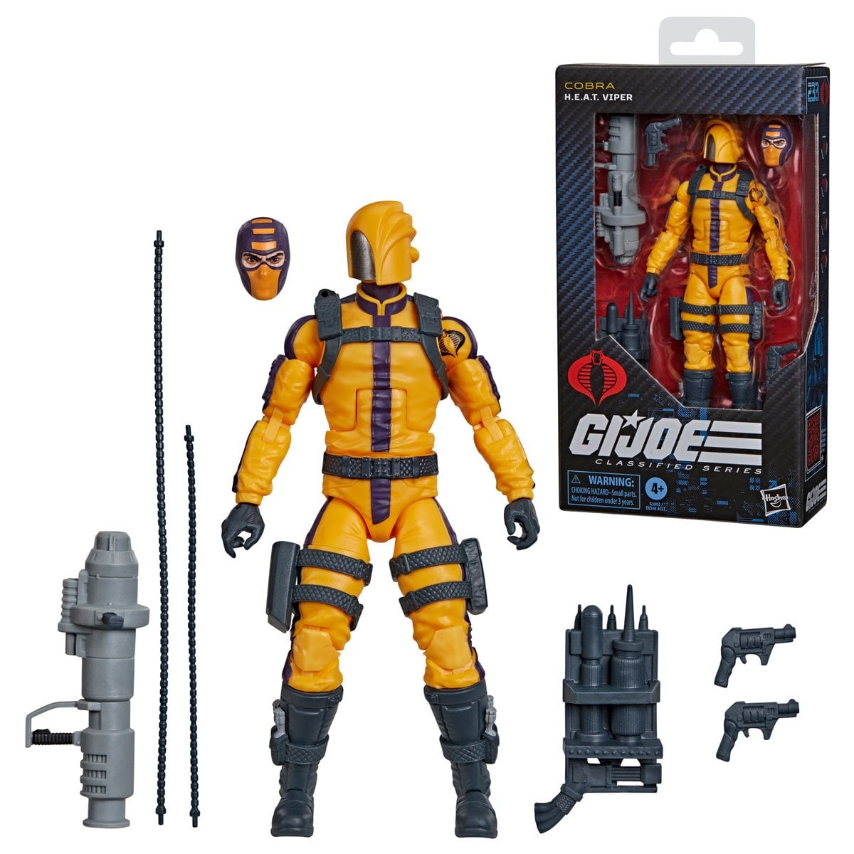 G.I. Joe Classified Series 253 H.E.A.T. Viper 6-Inch Action Figure