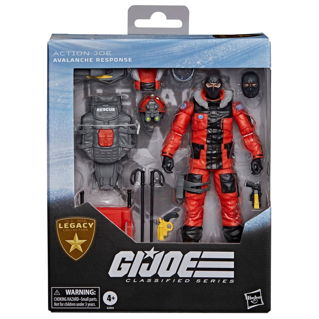 G.I. Joe Classified Series Legacy Collection: Action Joe Avalanche Response 6-inch Action Figure