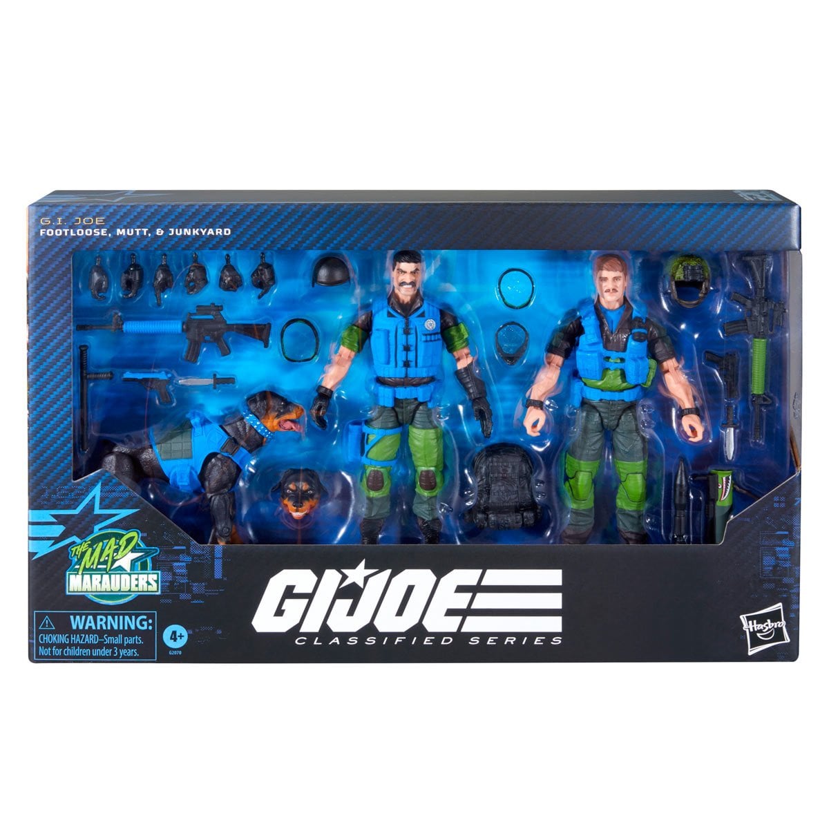 G.I. Joe Classified Series Mad Marauders Footloose, Mutt, & Junkyard 6-Inch Action Figures
