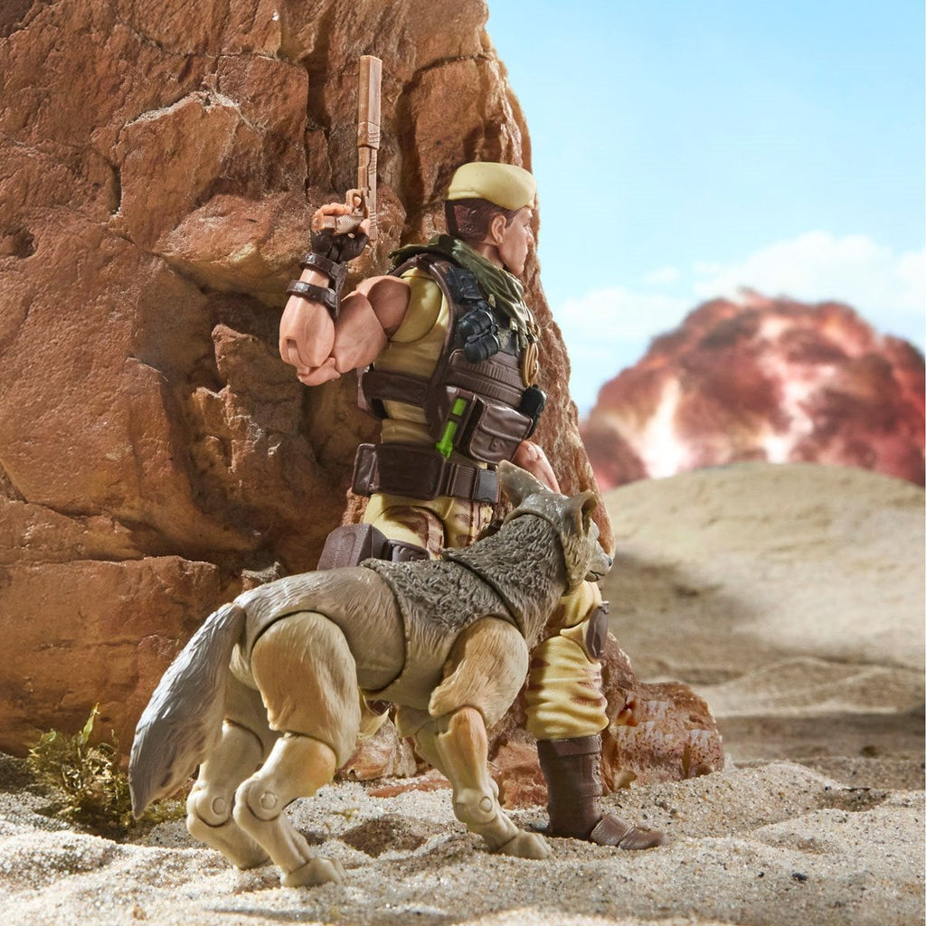 G.I. Joe Classified Series #217 Dusty & Coyote Sandstorm 6-Inch Action Figure and Pet
