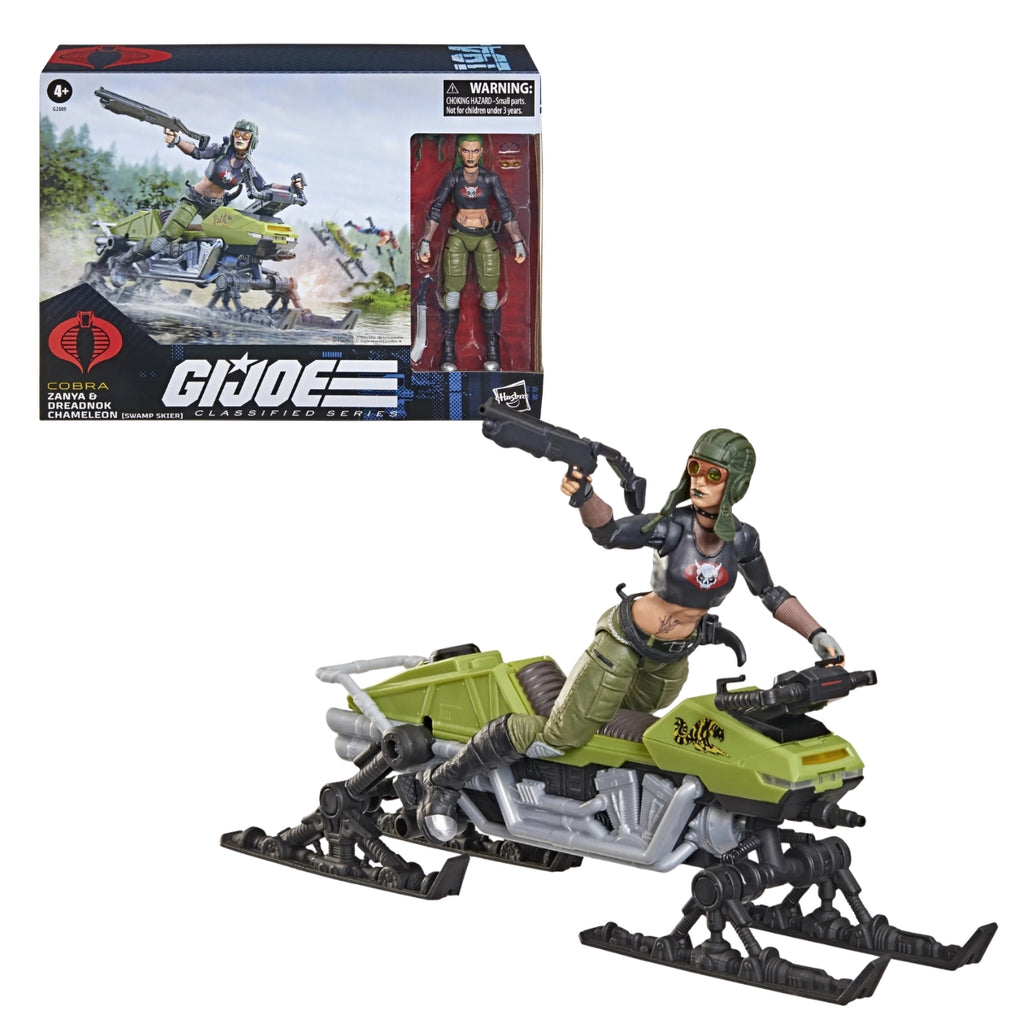 G.I. Joe Classified Series #194, Zanya & Dreadnok Chameleon (Swamp Skier) Vehicle