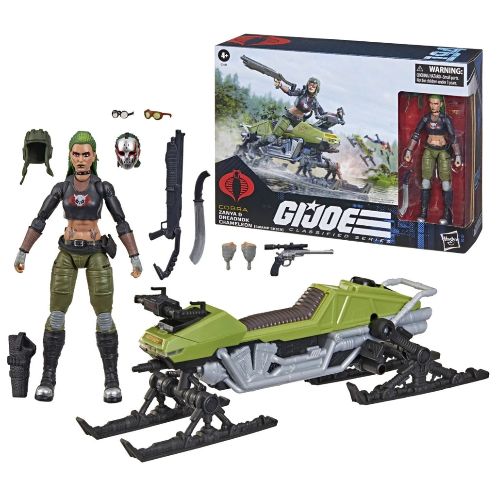 G.I. Joe Classified Series #194, Zanya & Dreadnok Chameleon (Swamp Skier) Vehicle