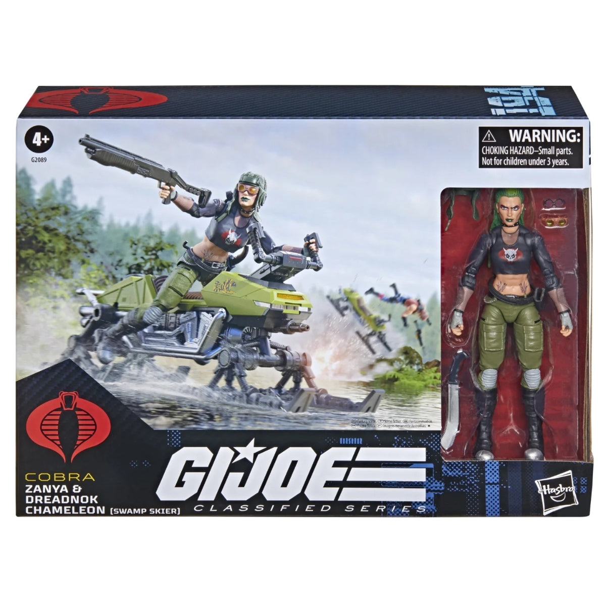 G.I. Joe Classified Series #194, Zanya & Dreadnok Chameleon (Swamp Skier) Vehicle