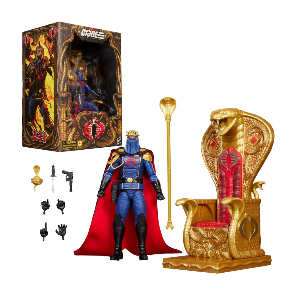 G.I. Joe Classified Series #221, Cobra Commander (Dress Uniform and Throne)
