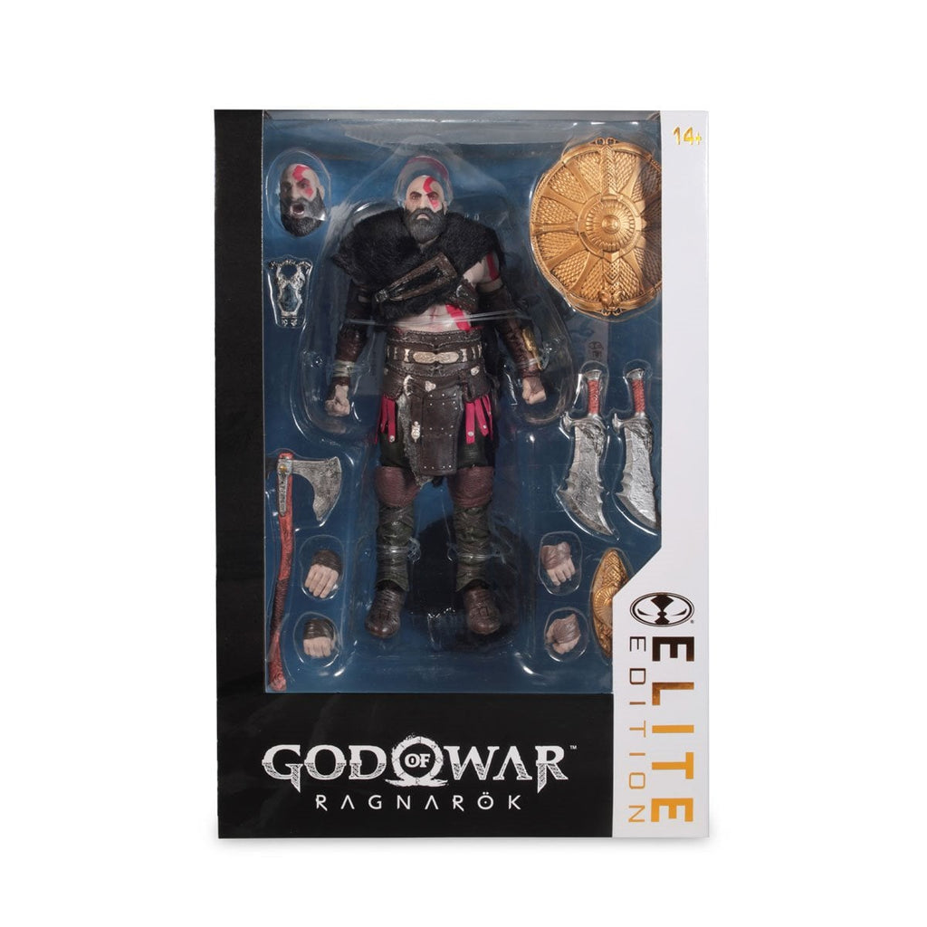 McFarlane Elite Edition #18 God of War Ragnarok Kratos 7-Inch Deluxe Action Figure