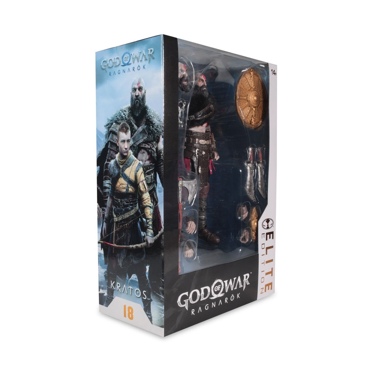 McFarlane Elite Edition #18 God of War Ragnarok Kratos 7-Inch Deluxe Action Figure