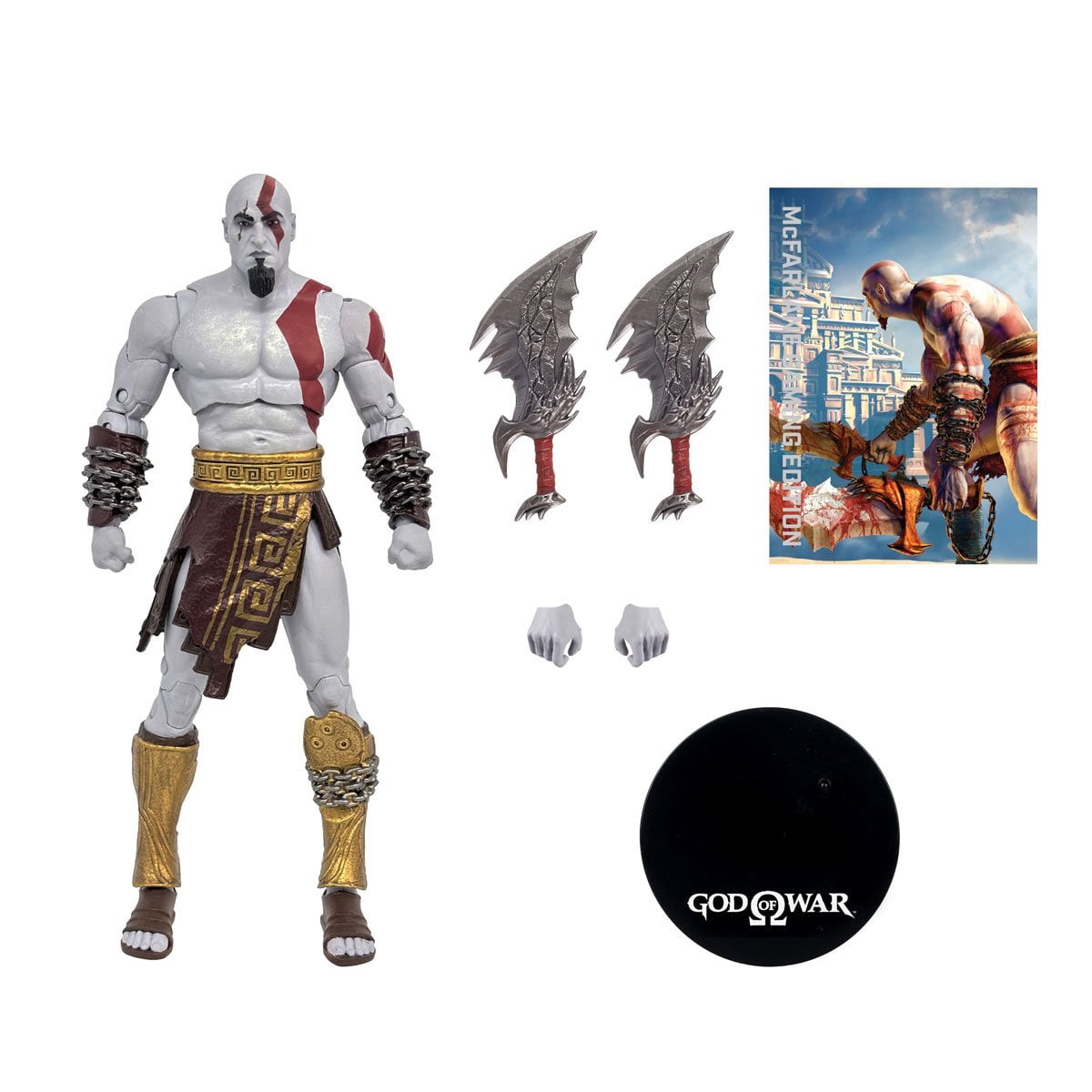 McFarlane Gaming Edition God of War Wave 2 Kratos 7-Inch Scale Action Figure