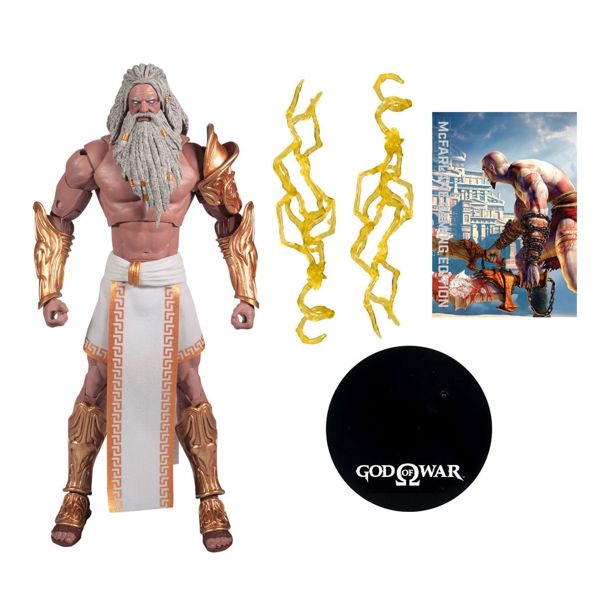 McFarlane Gaming Edition God of War Wave 2 Zeus 7-Inch Scale Action Figure