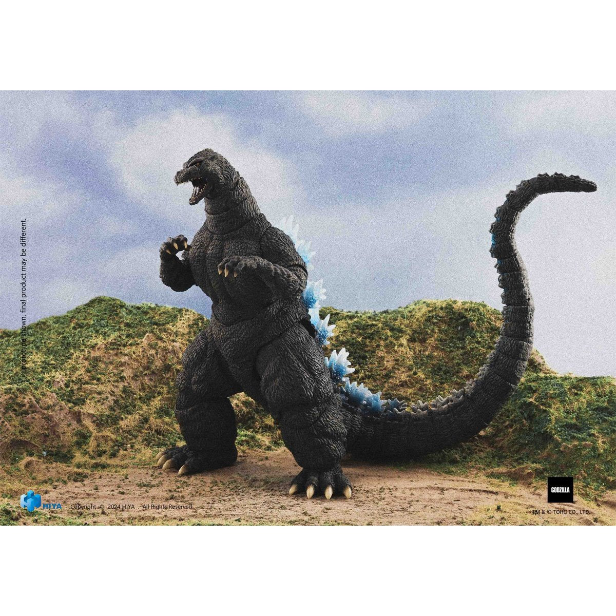 Hiya Toys Godzilla vs. King Ghidorah 1991 Godzilla Heat Ray Hokkaido Version Exquisite Basic Action Figure