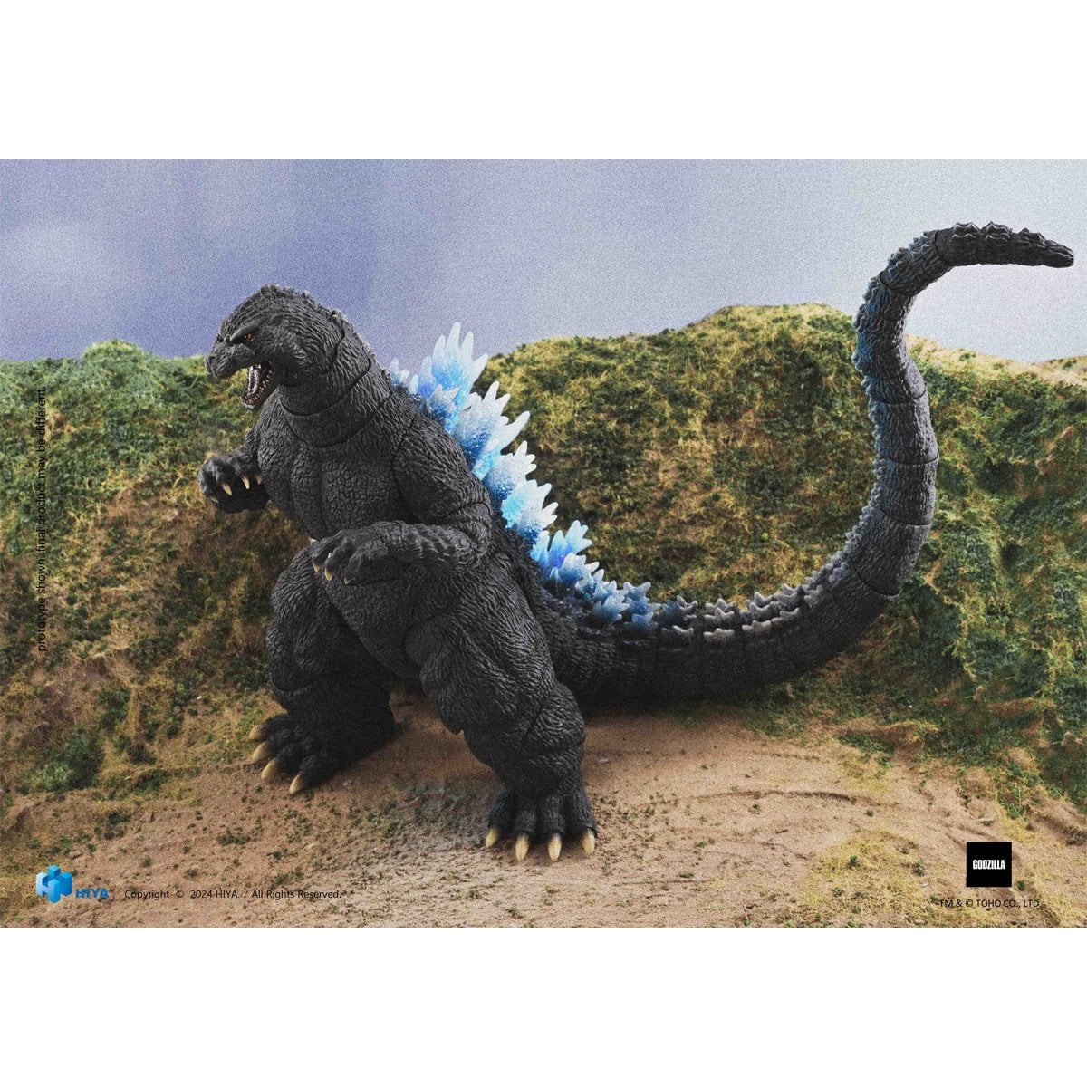 Hiya Toys Godzilla vs. King Ghidorah 1991 Godzilla Heat Ray Hokkaido Version Exquisite Basic Action Figure