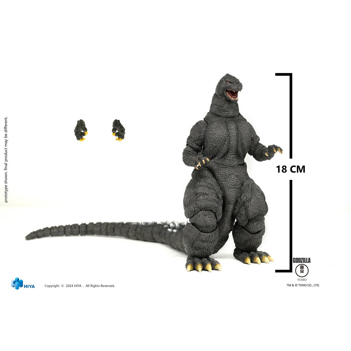 Hiya Toys Godzilla vs. King Ghidorah 1991 Godzilla Hokkaido Exquisite Basic Series Action Figure