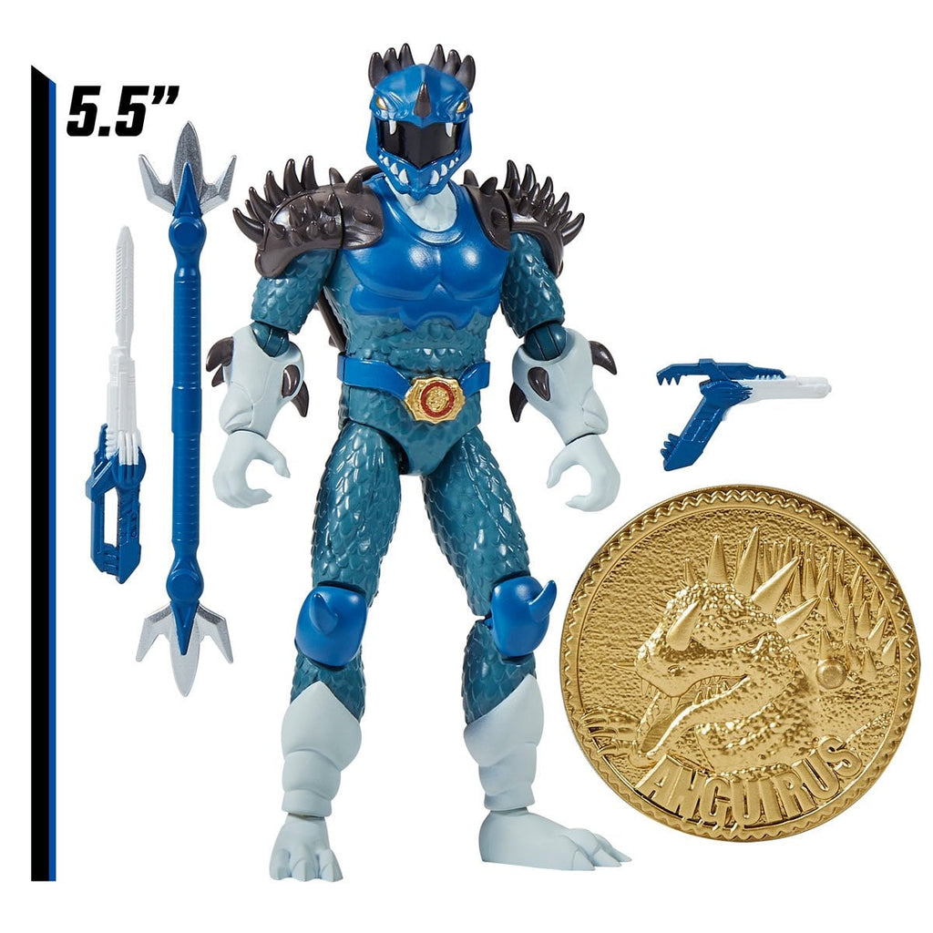 Godzilla vs. The Mighty Morphin Power Rangers Blue Anguirus Kaiju Ranger Action Figure