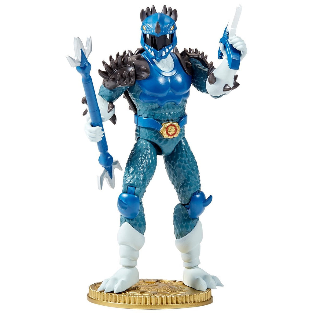 Godzilla vs. The Mighty Morphin Power Rangers Blue Anguirus Kaiju Ranger Action Figure