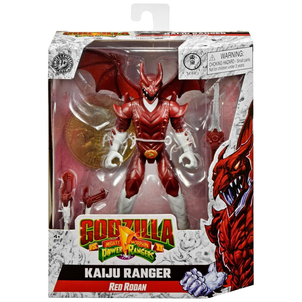 Godzilla vs. The Mighty Morphin Power Rangers Red Rodan Kaiju Ranger Action Figure
