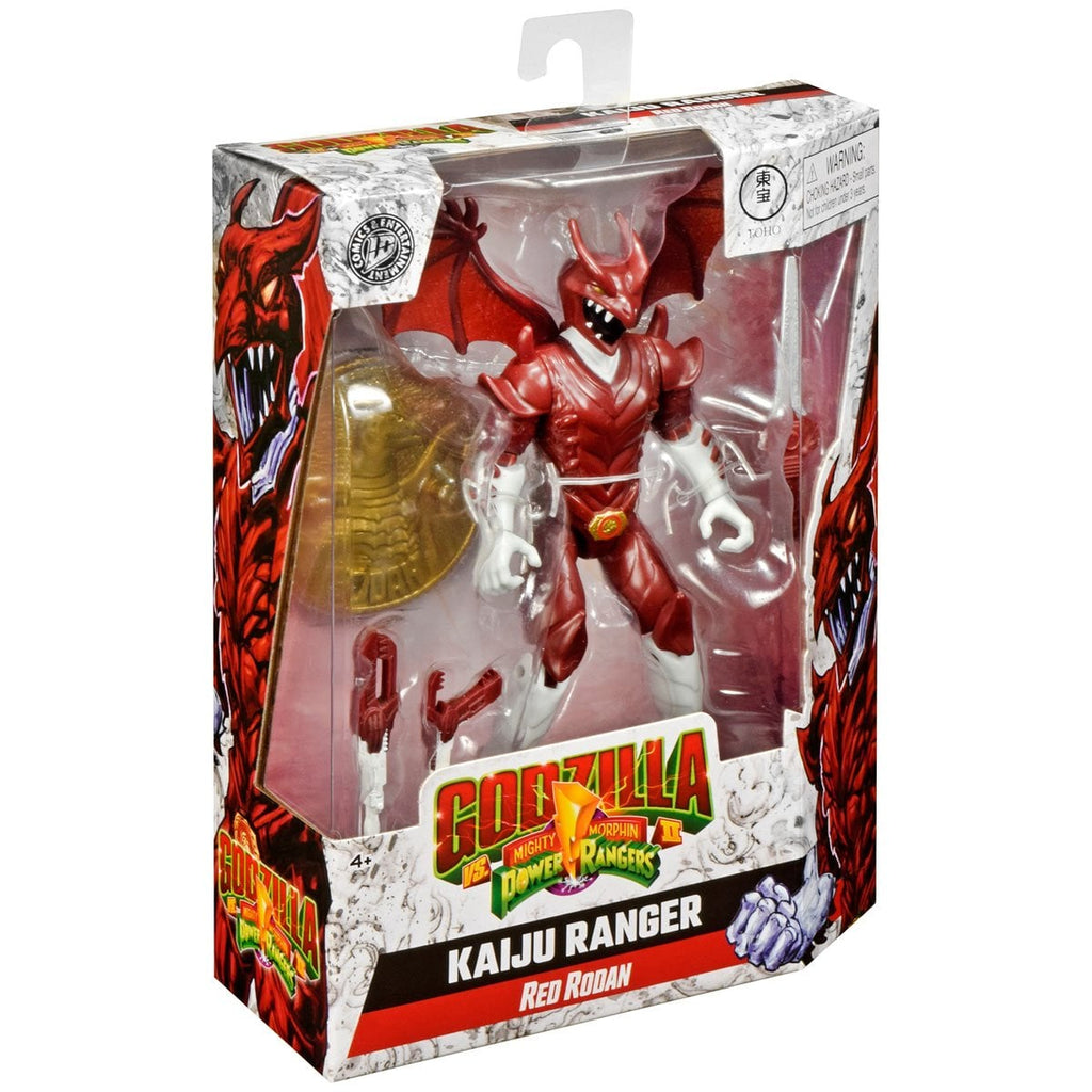 Godzilla vs. The Mighty Morphin Power Rangers Red Rodan Kaiju Ranger Action Figure