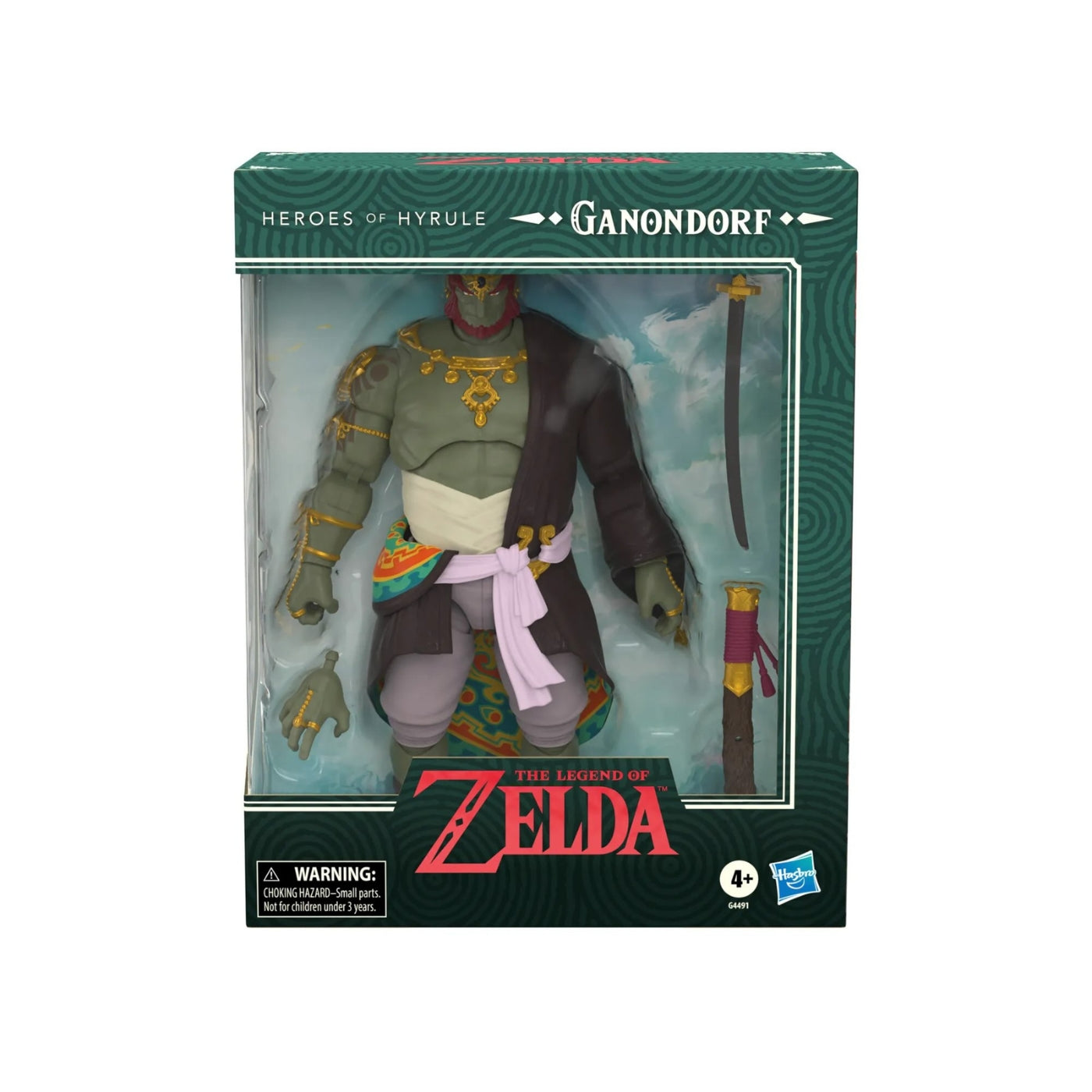 The Legend of Zelda Heroes of Hyrule Tears of the Kingdom Ganondorf Deluxe Action Figure