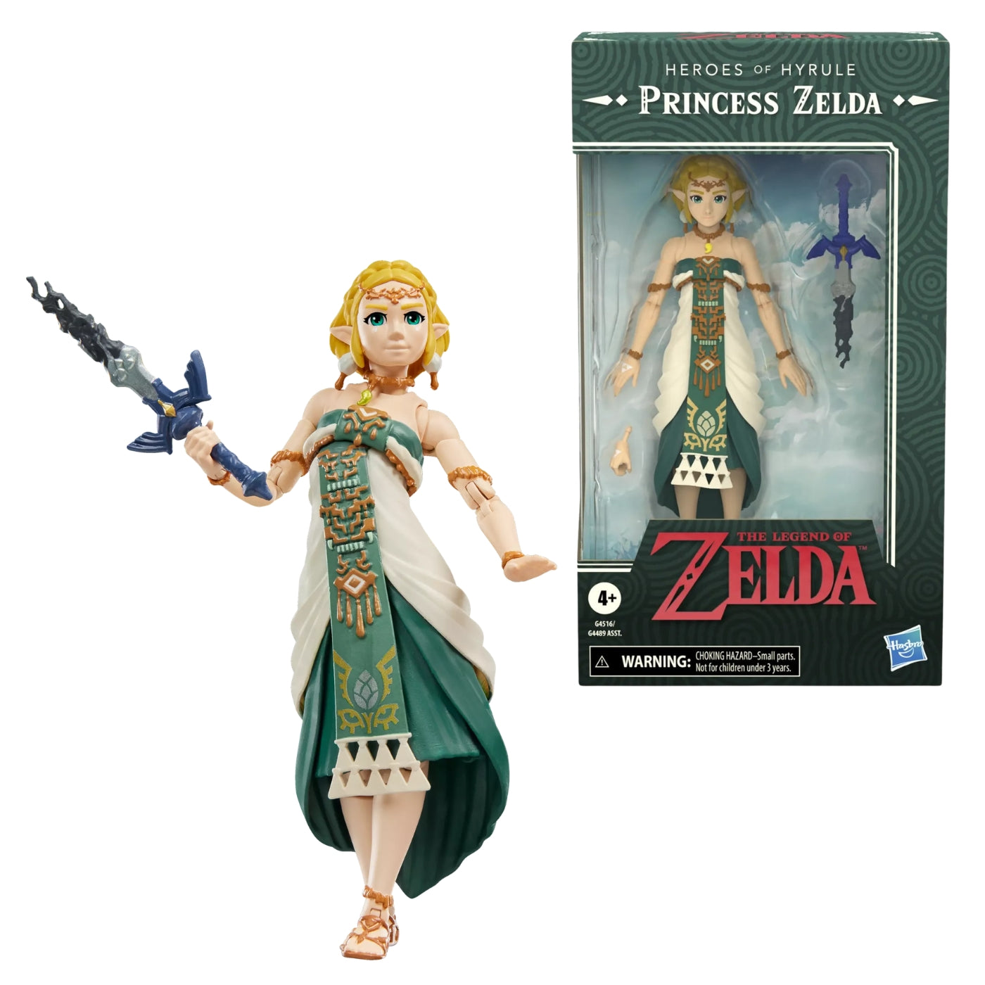 The Legend of Zelda Heroes of Hyrule Tears of the Kingdom Zelda 6-Inch Action Figure
