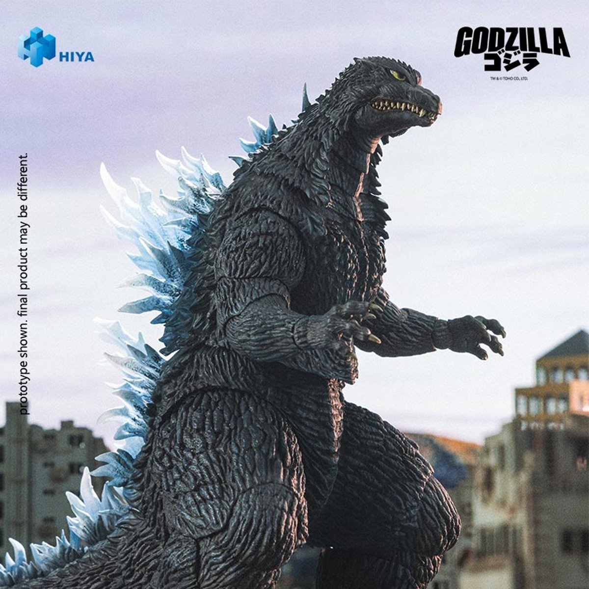 Hiya Toys Godzilla Against Mechagodzilla 2002 Heat Ray Godzilla Exquisite Basic Series Action Figure
