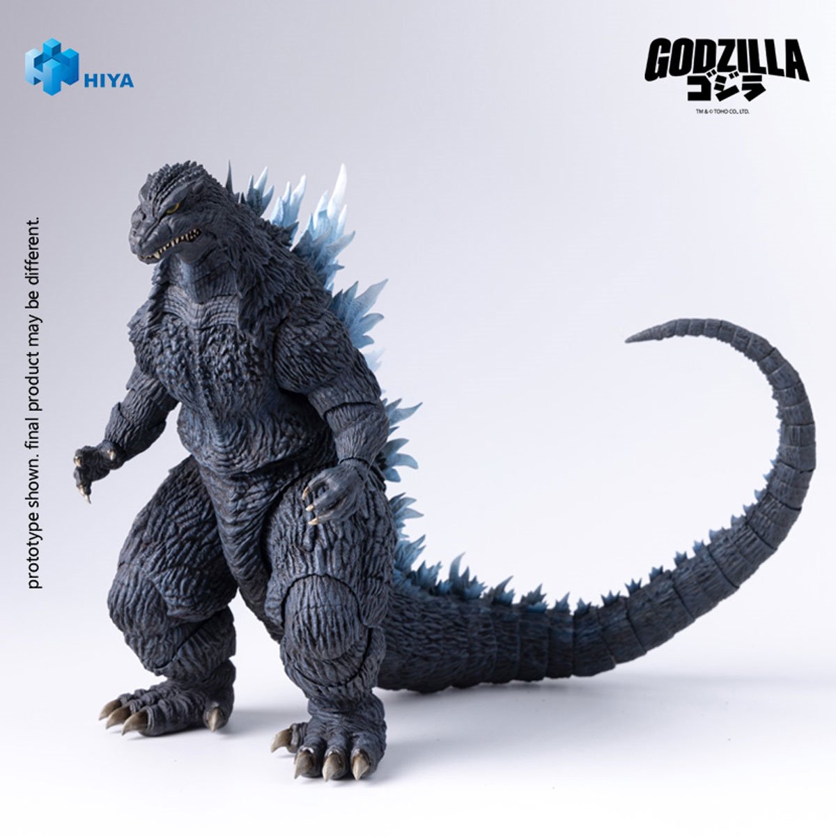 Hiya Toys Godzilla Against Mechagodzilla 2002 Heat Ray Godzilla Exquisite Basic Series Action Figure