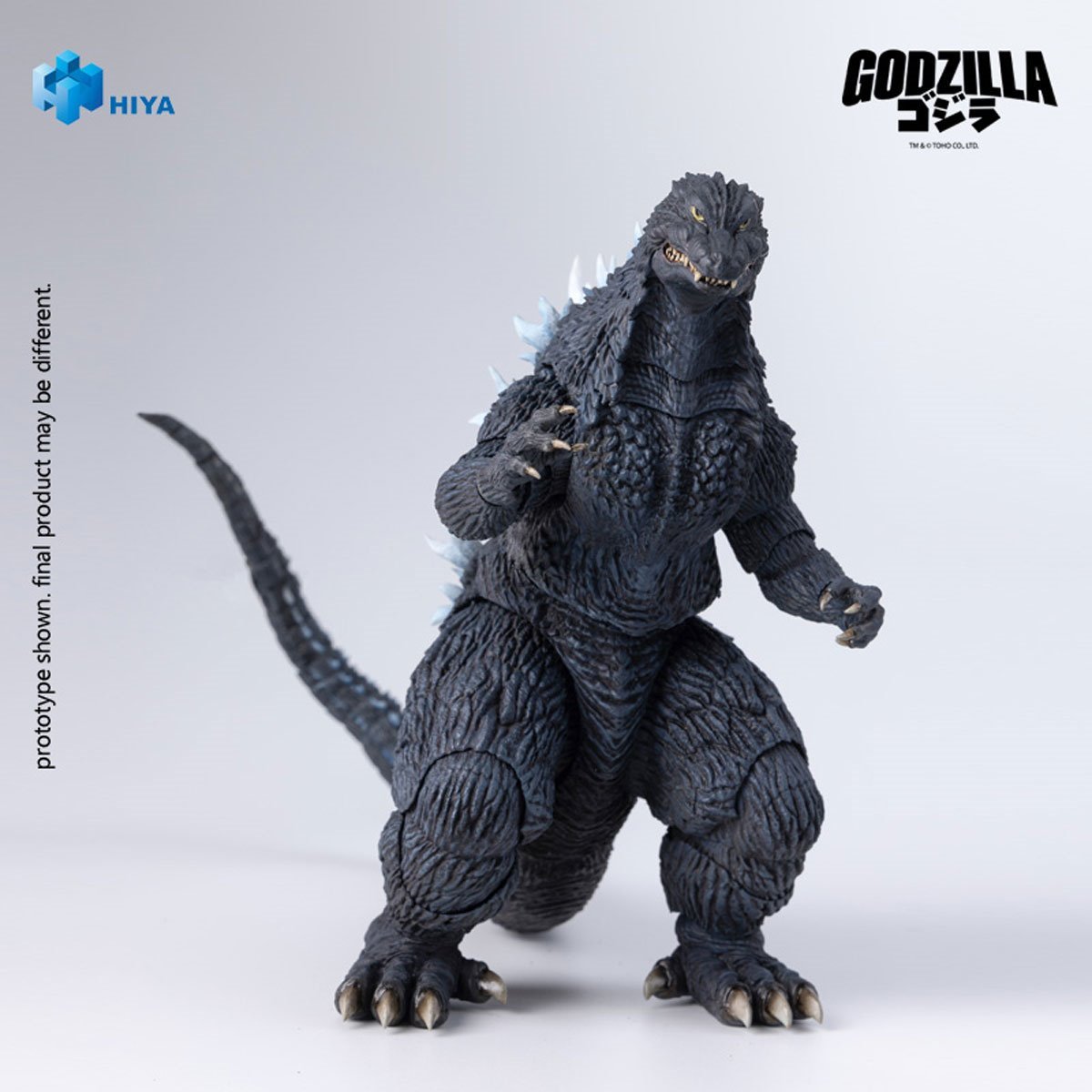 Hiya Toys Godzilla Against Mechagodzilla 2002 Heat Ray Godzilla Exquisite Basic Series Action Figure