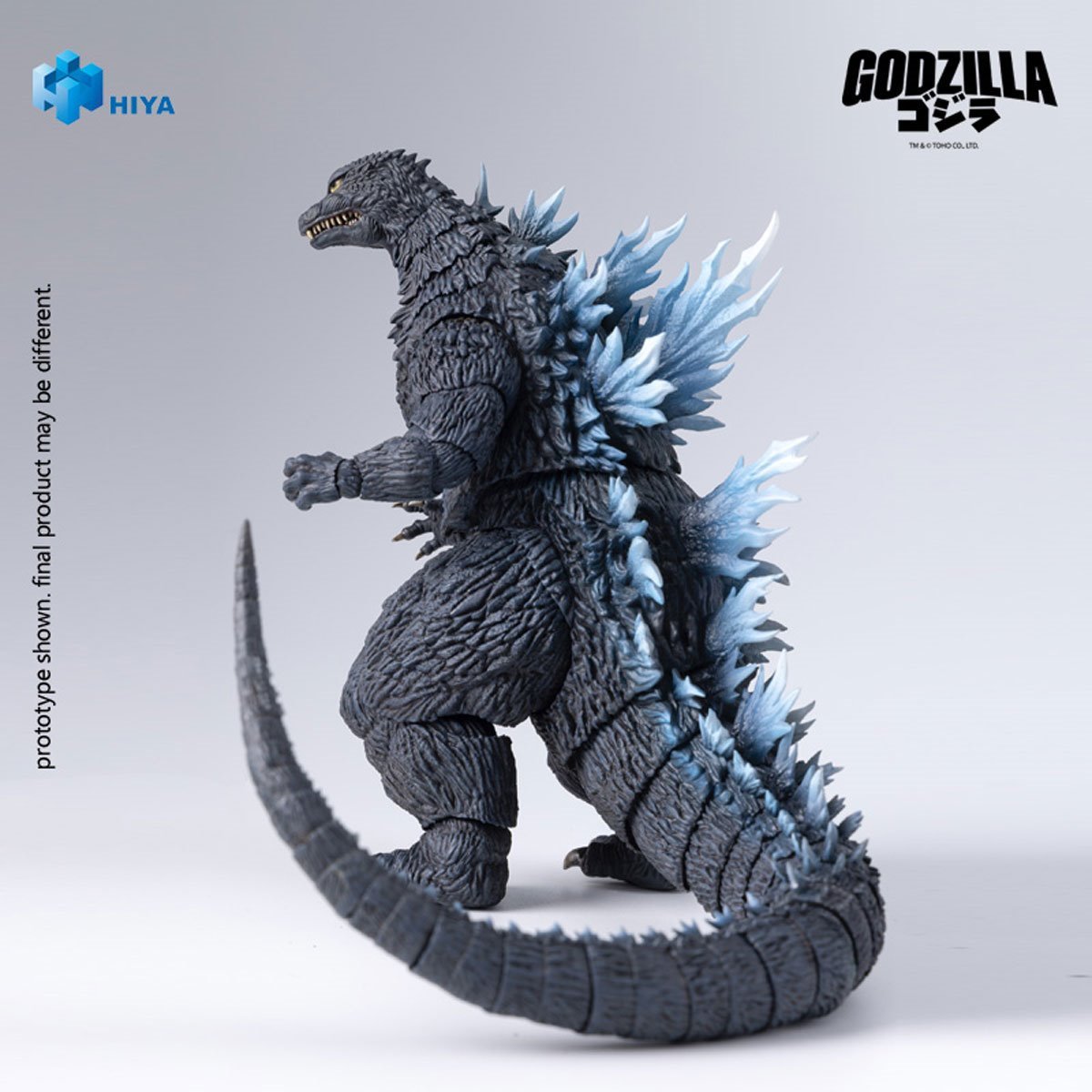 Hiya Toys Godzilla Against Mechagodzilla 2002 Heat Ray Godzilla Exquisite Basic Series Action Figure