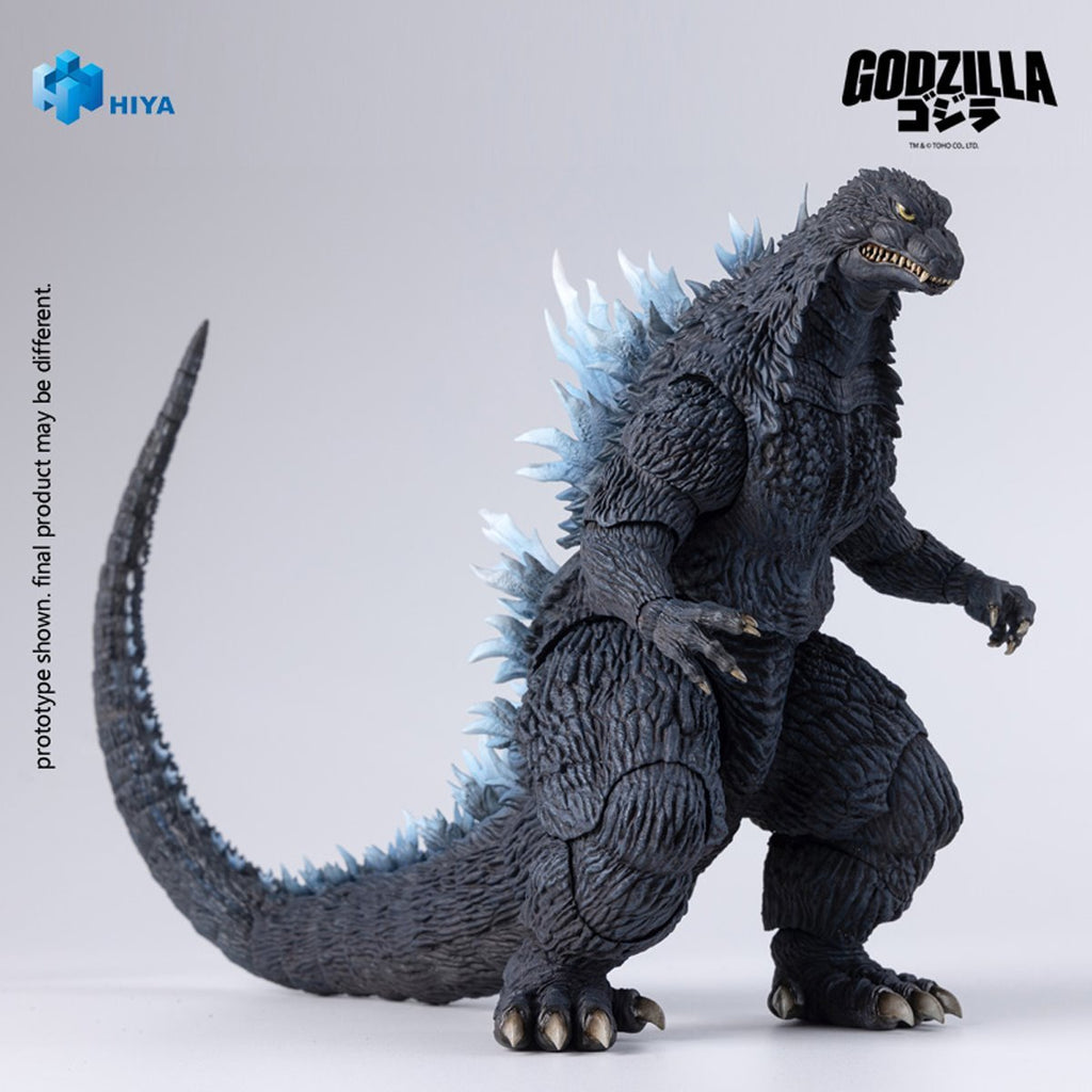 Hiya Toys Godzilla Against Mechagodzilla 2002 Heat Ray Godzilla Exquisite Basic Series Action Figure