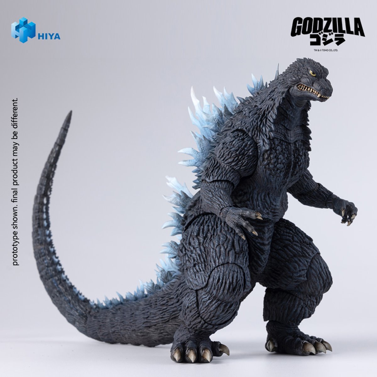 Hiya Toys Godzilla Against Mechagodzilla 2002 Heat Ray Godzilla Exquisite Basic Series Action Figure