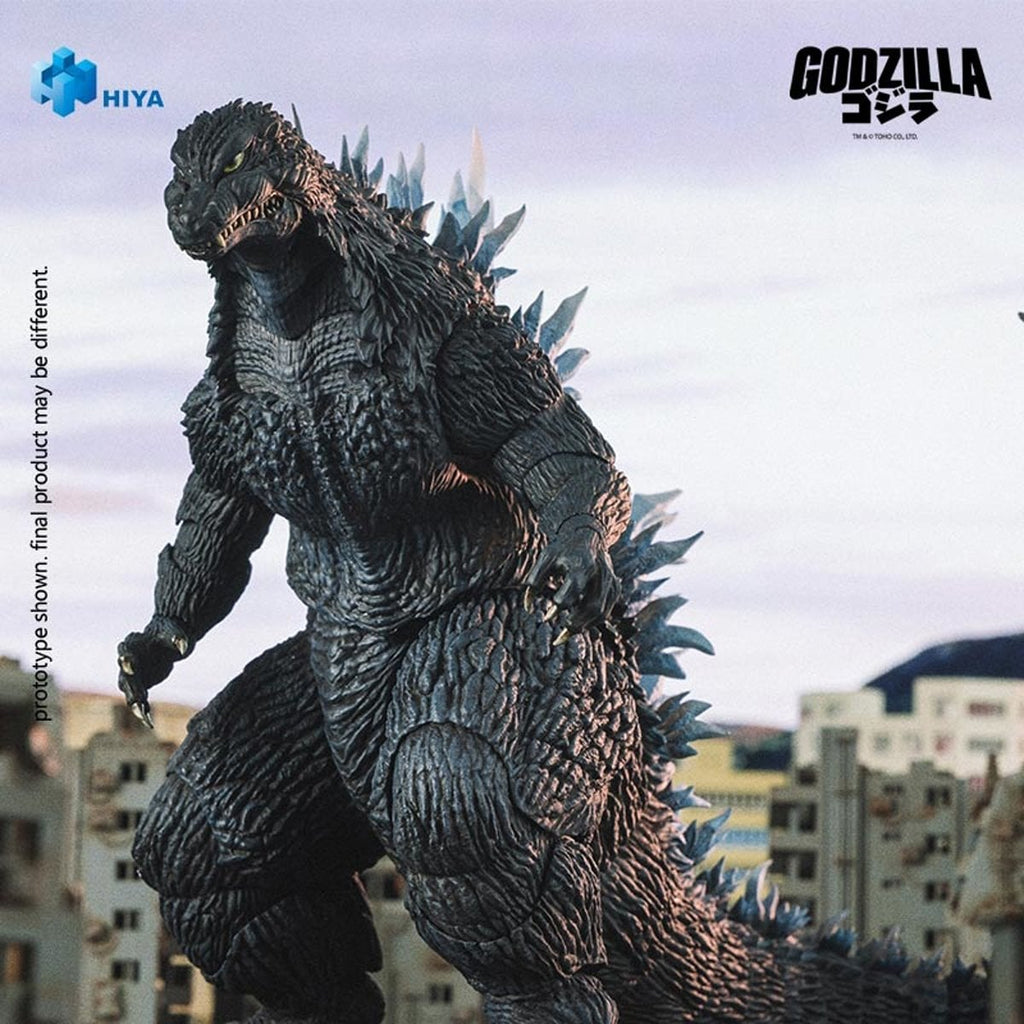 Hiya Toys Godzilla Against Mechagodzilla 2002 Heat Ray Godzilla Exquisite Basic Series Action Figure
