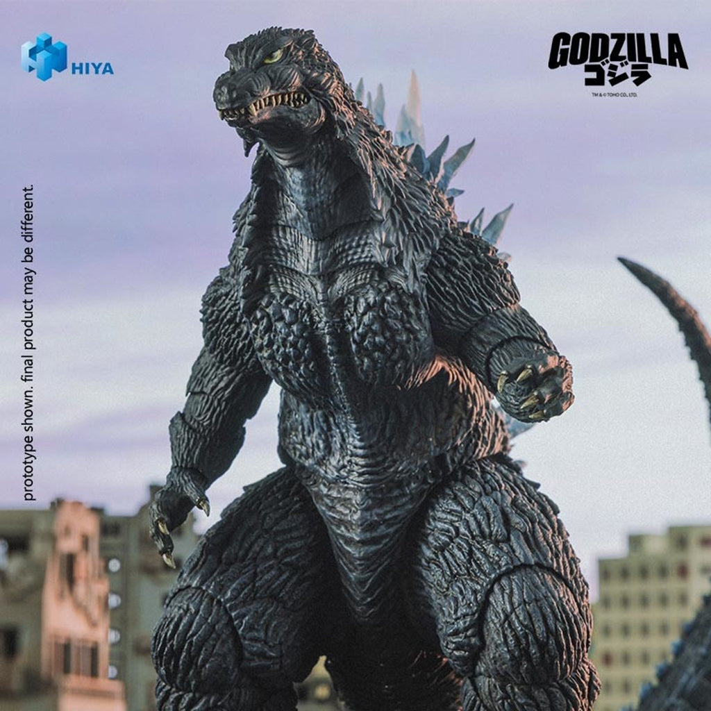 Hiya Toys Godzilla Against Mechagodzilla 2002 Heat Ray Godzilla Exquisite Basic Series Action Figure