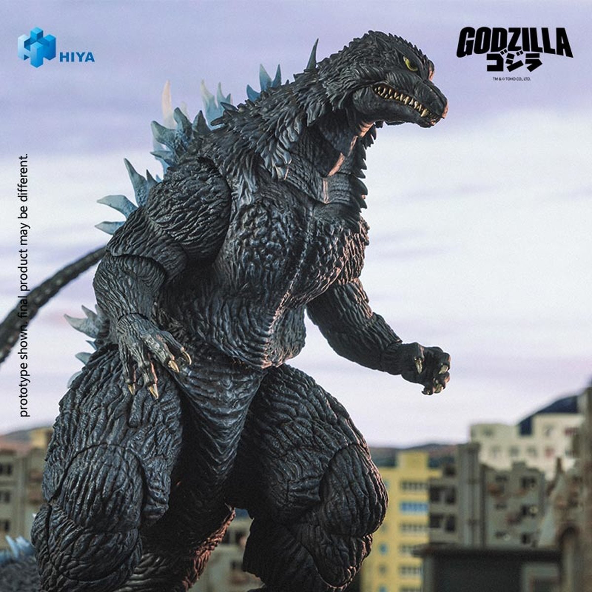 Hiya Toys Godzilla Against Mechagodzilla 2002 Heat Ray Godzilla Exquisite Basic Series Action Figure