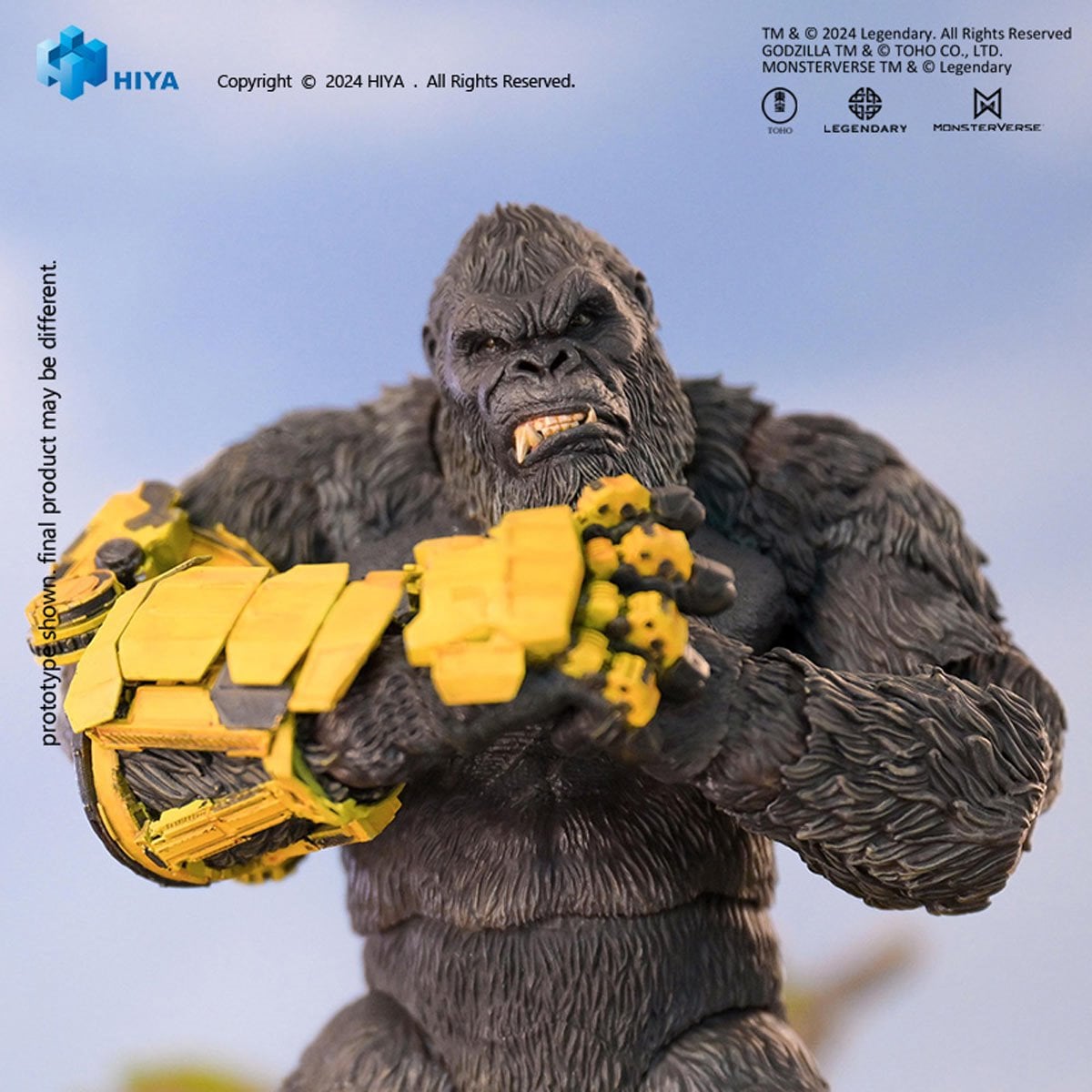 Hiya Toys Godzilla x Kong: New Empire Kong Beast Glove Exquisite Basic Action Figure